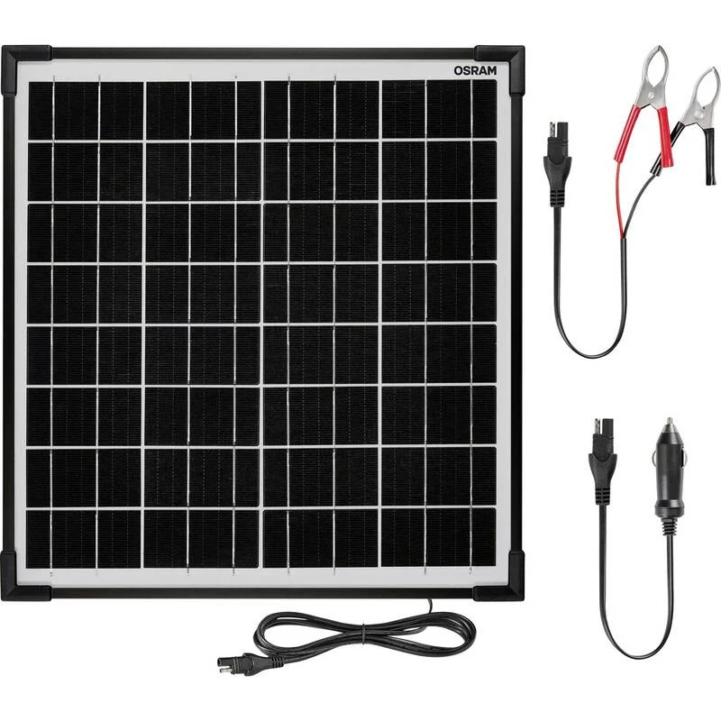 B-Ware Osram Automotive Kfz-Ladegerät Akku-Ladegerät 12V 1.11A IP65 schwarz 3m Kabel