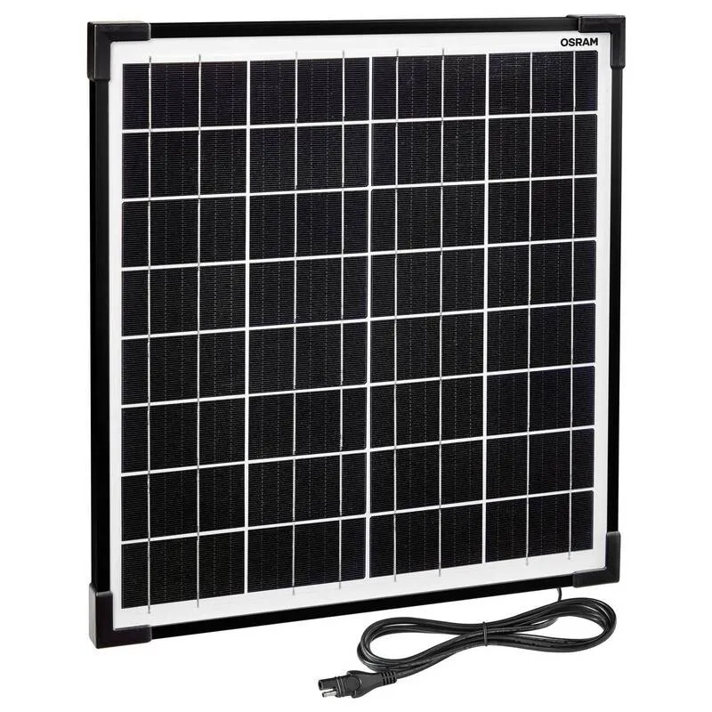 B-Ware Osram Automotive Kfz-Ladegerät Akku-Ladegerät 12V 1.11A IP65 schwarz 3m Kabel