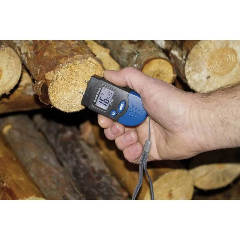 B-Ware Basetech BT-400 Materialfeuchtemessgerät mit Temperaturanzeige 0-50°C