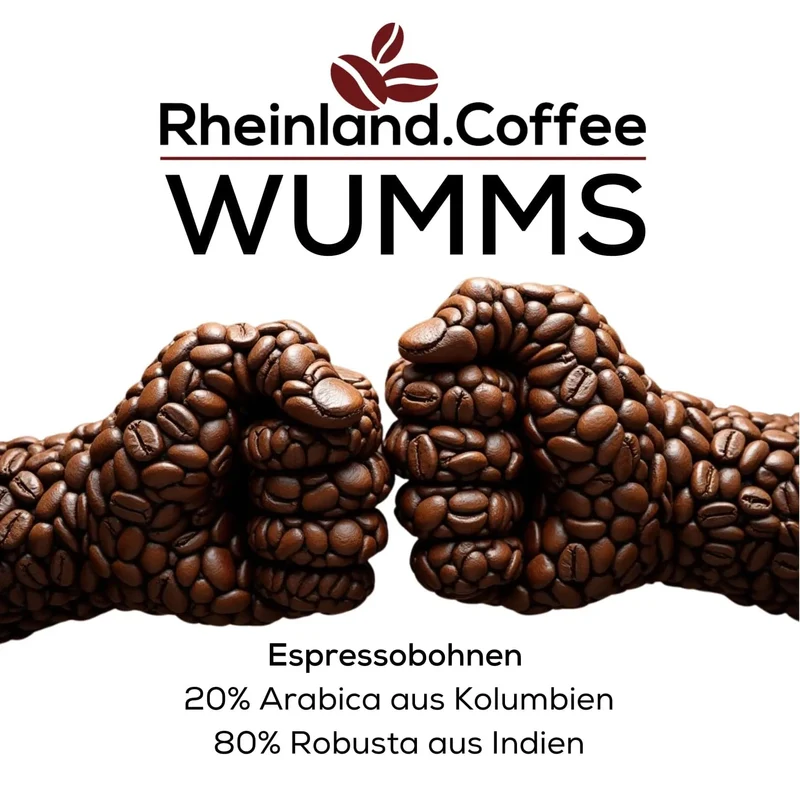 WUMMS - Espressobohnen dunkle Schokolade, Nougat und Nüsse