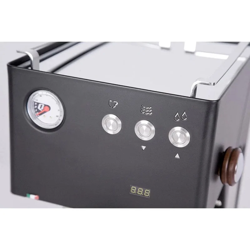 Quick Mill Pop Espressomaschine – Edelstahl, PID Steuerung, ECO MODE