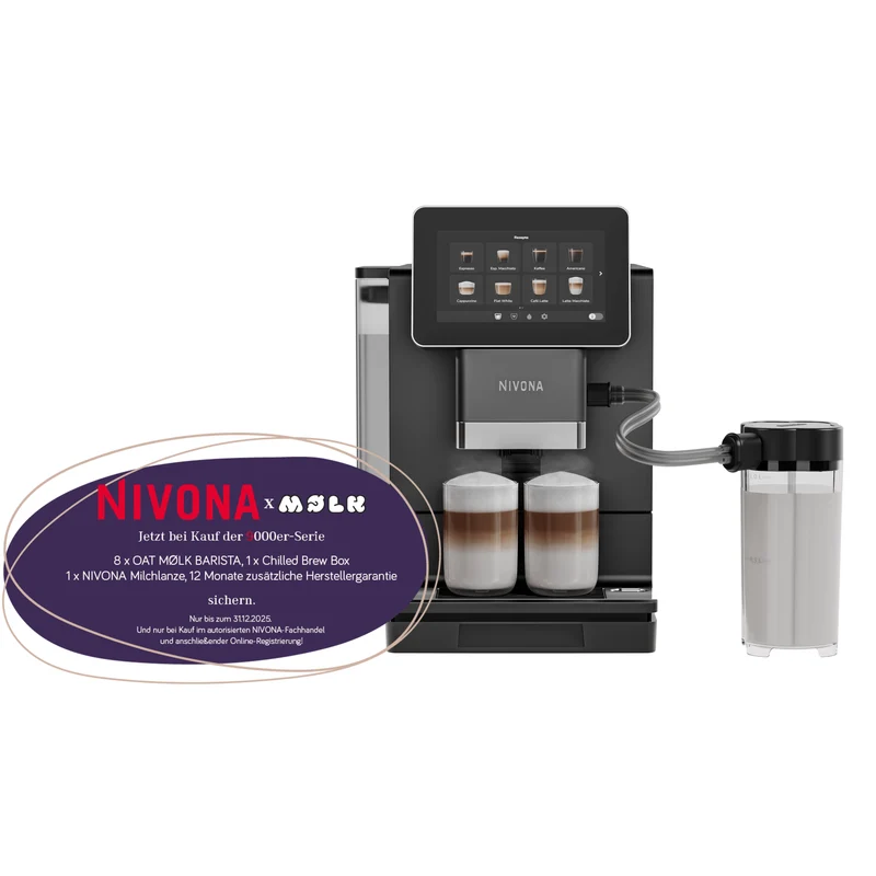 Nivona NIVO 9'101 Schwarz – Kaffeevollautomat