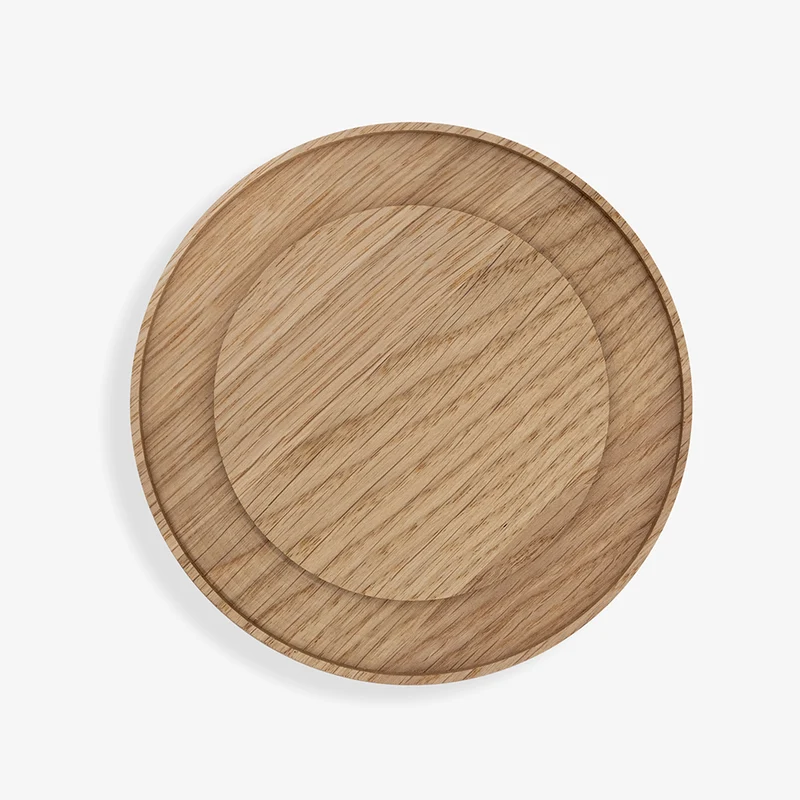 Wiedemann Mühlendeckel für Eureka Libra rund in Holz