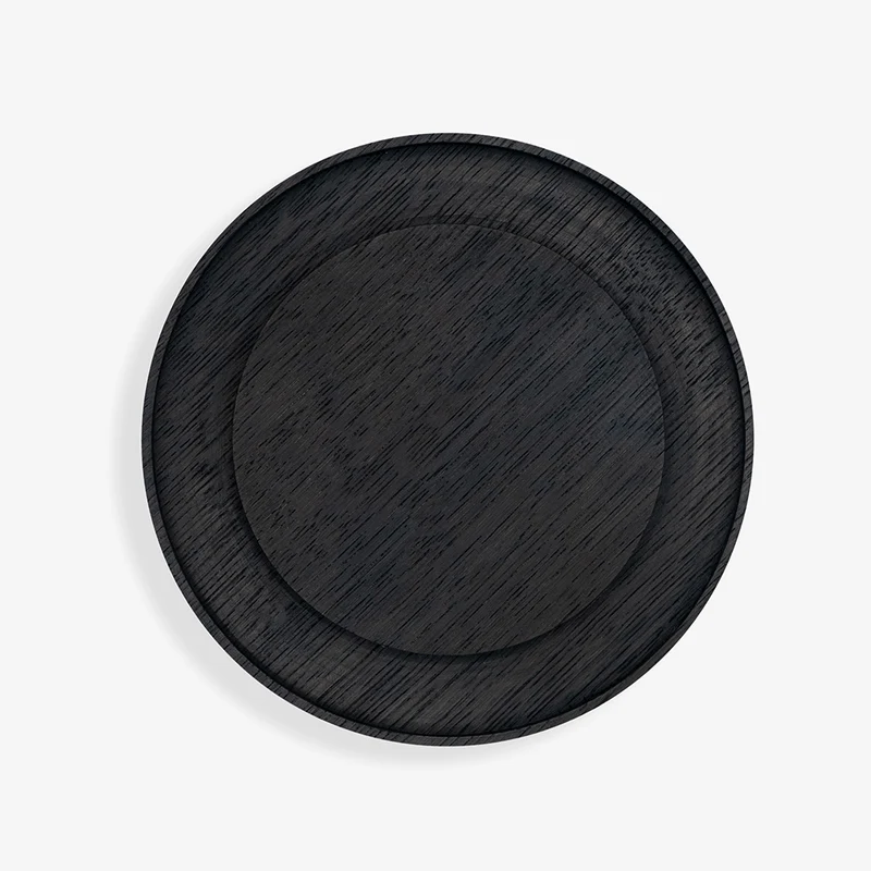 Wiedemann Mühlendeckel für Eureka Libra rund in Holz