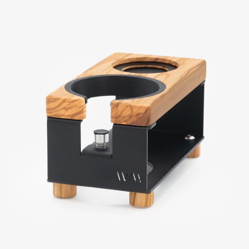 Tamperstation LANG von Wiedemann mit Ring und Tamper-Stand