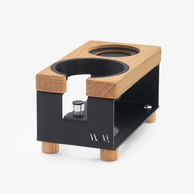 Tamperstation LANG von Wiedemann mit Ring und Tamper-Stand