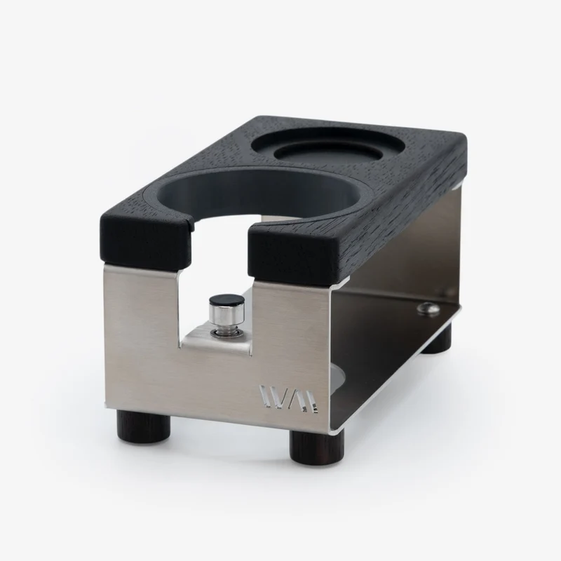 Tamperstation LANG von Wiedemann mit Ring und Tamper-Stand