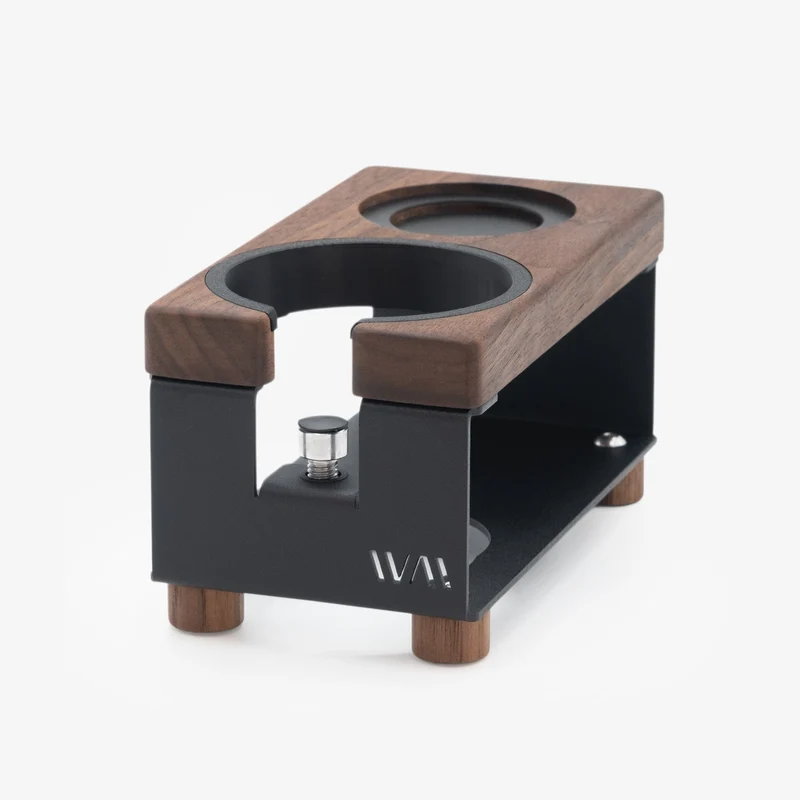 Tamperstation LANG von Wiedemann mit Ring und Tamper-Stand