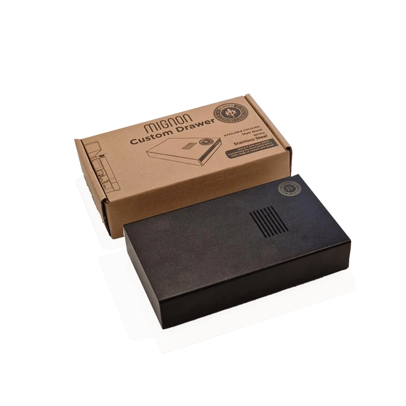 EUREKA Sudschublade Schwarz oder Edelstahl - NEU Mignon Custom Drawer