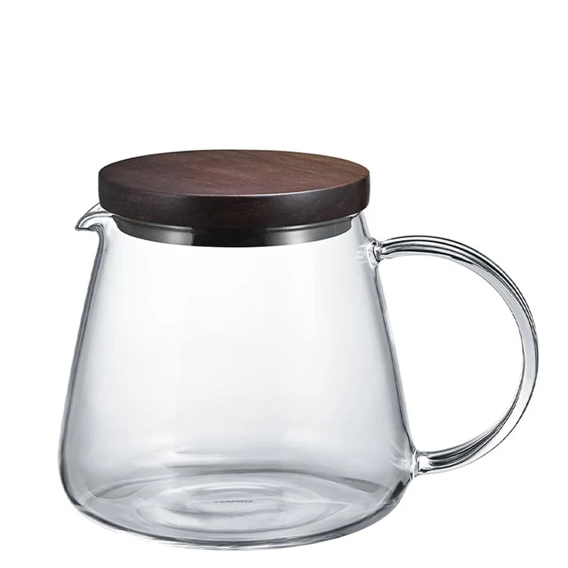 Hario Coffee Server Walnut 600 ml – Clear Nussbaum