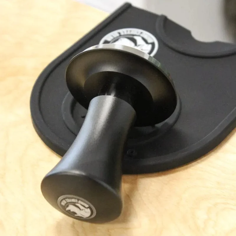 Rhinowares Rhino Self Levelling Tamper 58mm - Black
