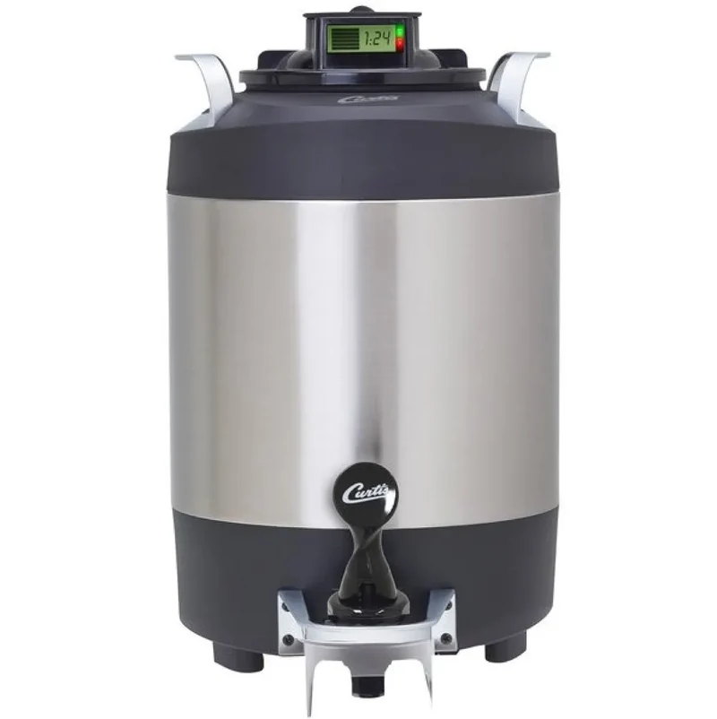 Wilbur Curtis 1.5 Gallon Thermal Freshtrac Dispenser Without Base, Wide Mouth Lid