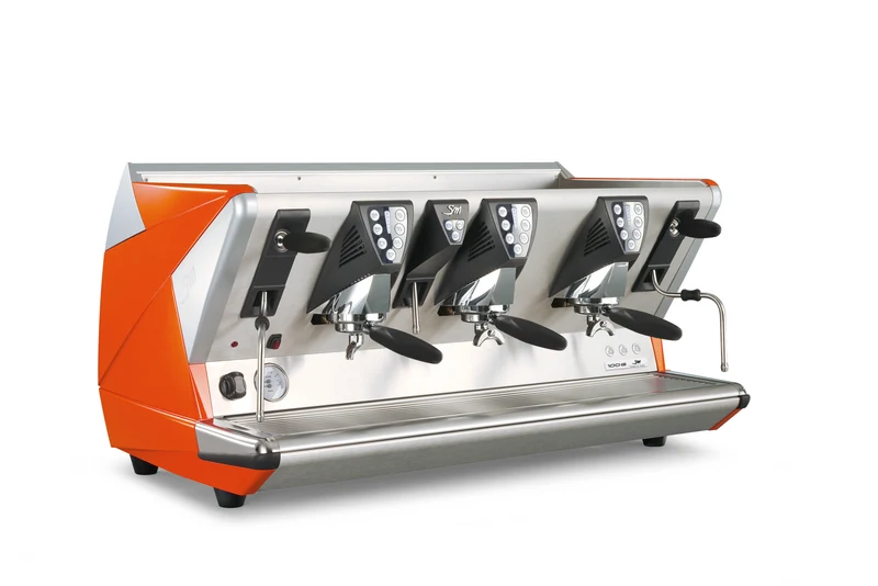 La San Marco 100 E 3 Group Commercial Espresso Machine