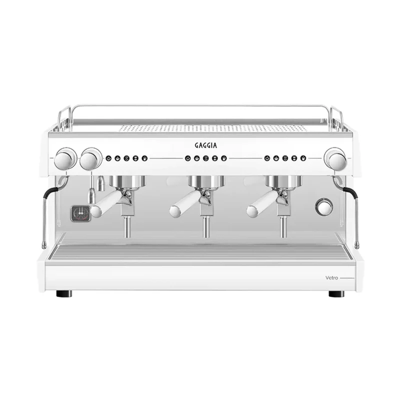Gaggia Vetro Tall Cup 3 Group Commercial Espresso Machine