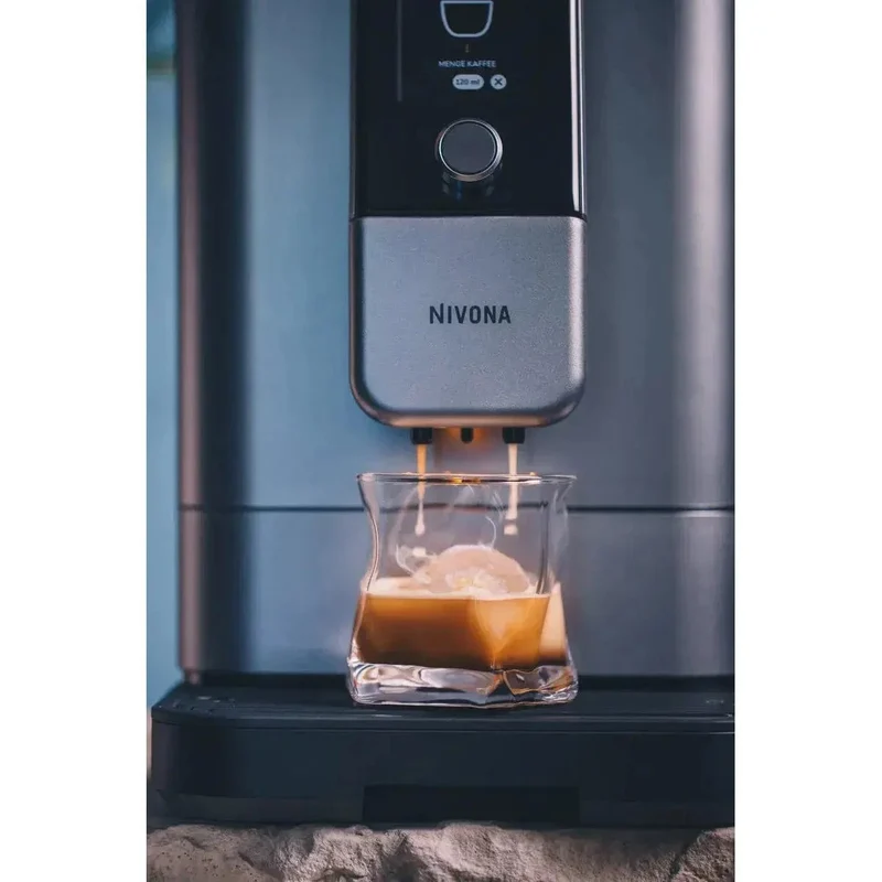 Nivona NIVO 8107 Vollautomat - Perlenblau - Chilled Cold Brew