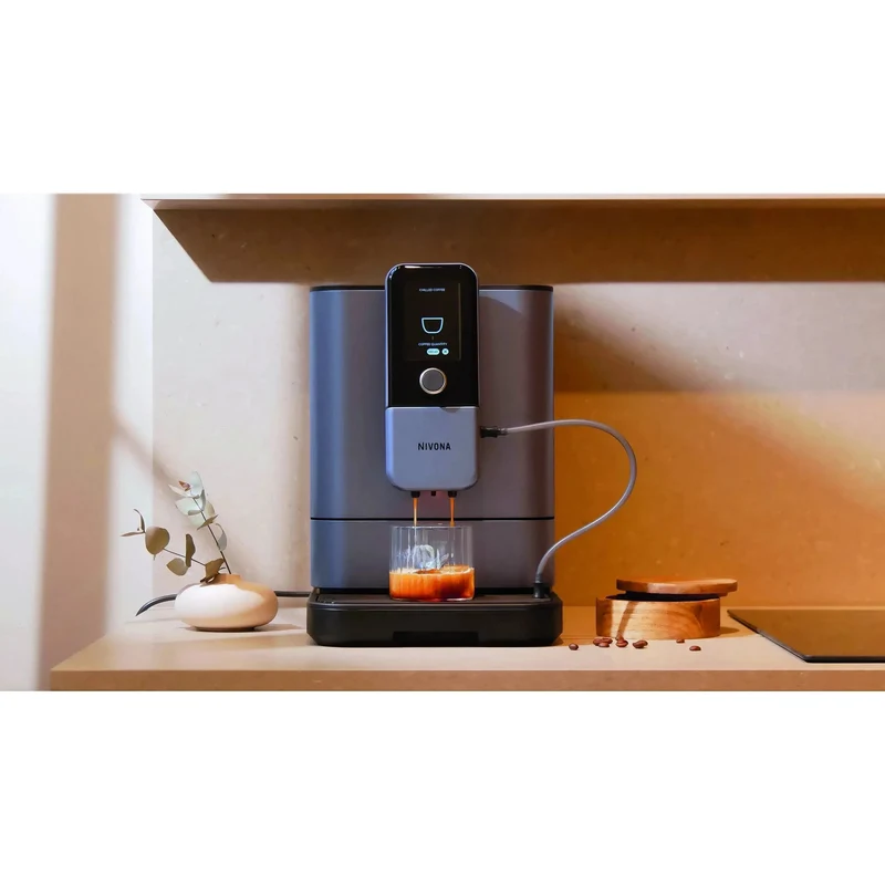 Nivona NIVO 8107 Vollautomat - Perlenblau - Chilled Cold Brew