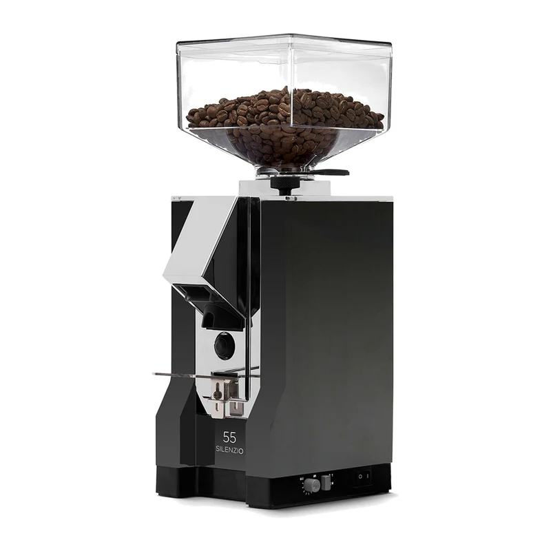 Eureka Mignon SILENZIO - 55 mm Mahlscheiben, Timer Kaffeemühle Espressomühle
