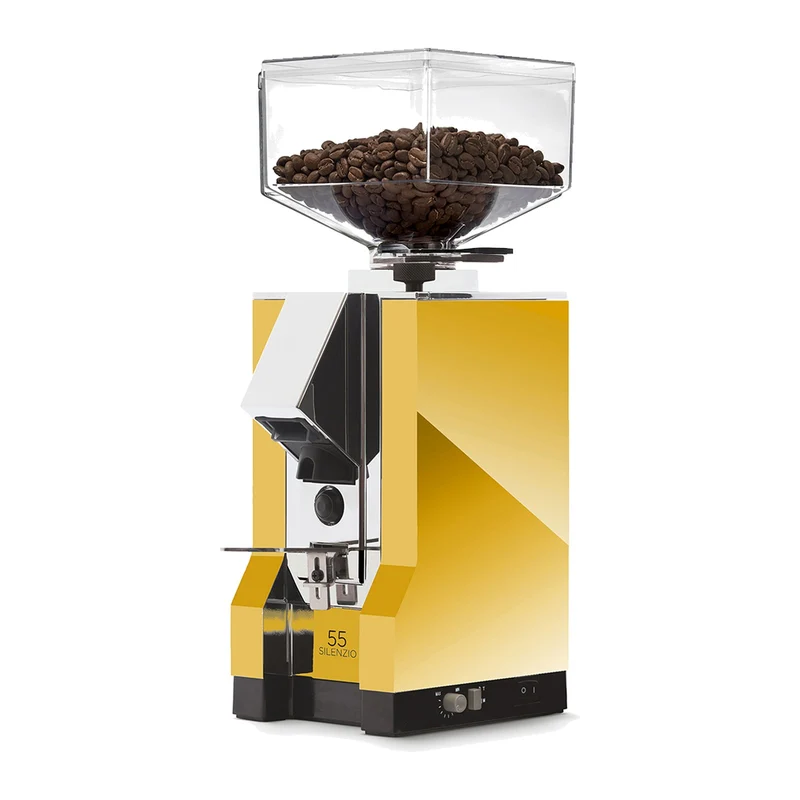 Eureka Mignon SILENZIO - 55 mm Mahlscheiben, Timer Kaffeemühle Espressomühle