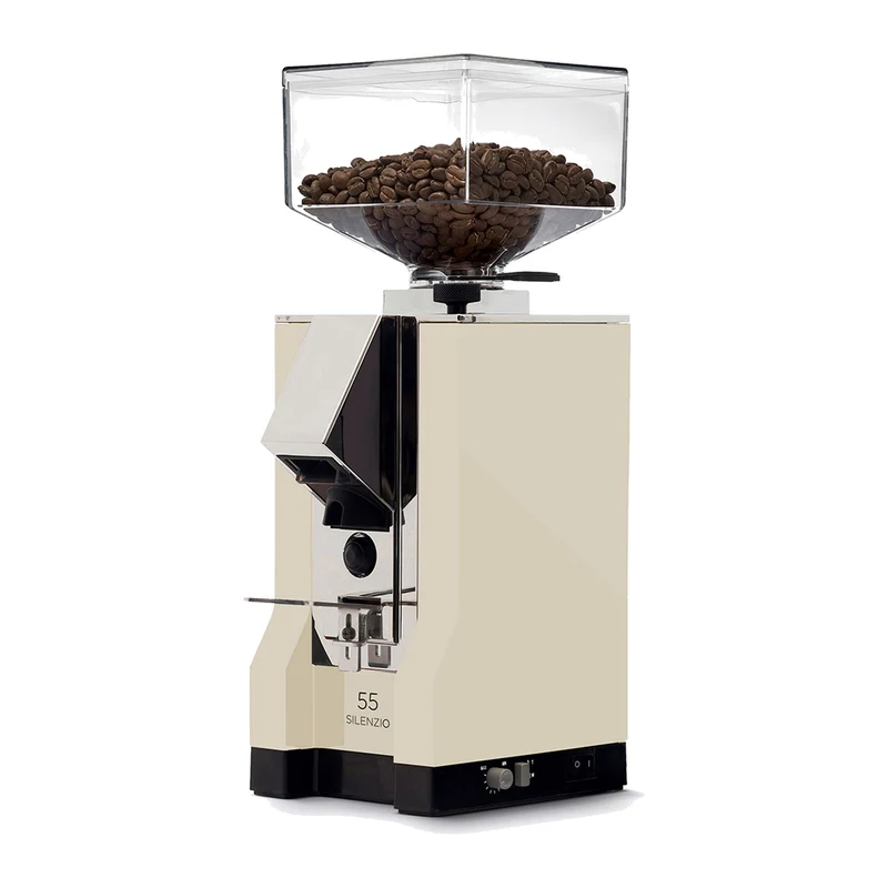 Eureka Mignon SILENZIO - 55 mm Mahlscheiben, Timer Kaffeemühle Espressomühle