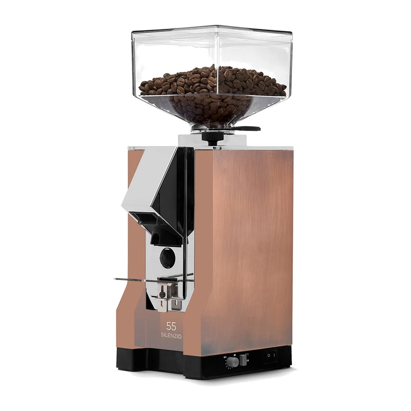 Eureka Mignon SILENZIO - 55 mm Mahlscheiben, Timer Kaffeemühle Espressomühle