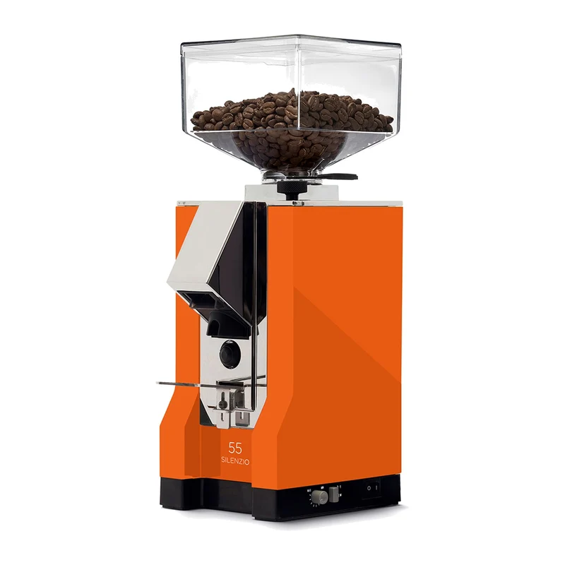 Eureka Mignon SILENZIO - 55 mm Mahlscheiben, Timer Kaffeemühle Espressomühle