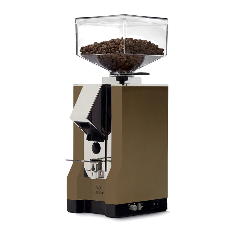 Eureka Mignon SILENZIO - 55 mm Mahlscheiben, Timer Kaffeemühle Espressomühle