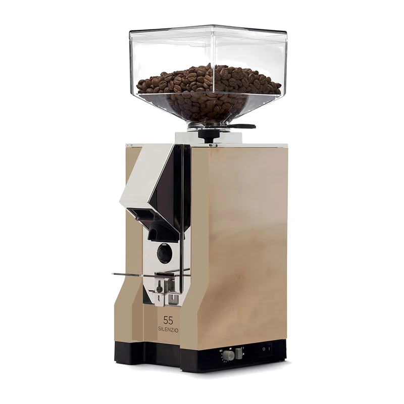 Eureka Mignon SILENZIO - 55 mm Mahlscheiben, Timer Kaffeemühle Espressomühle