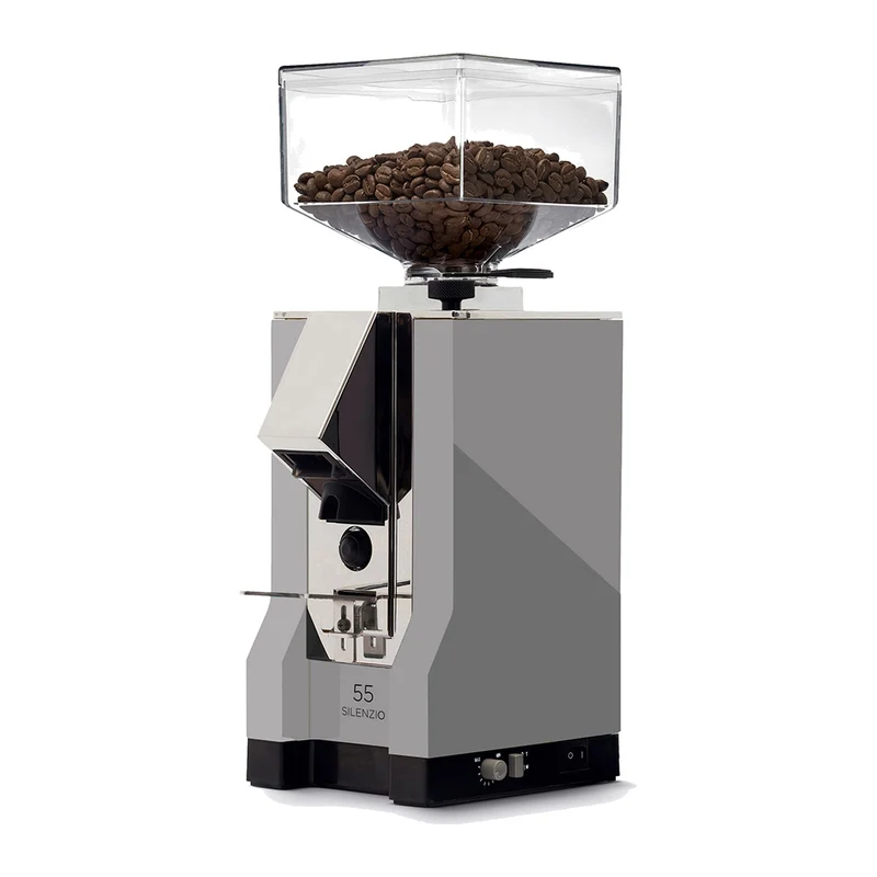 Eureka Mignon SILENZIO - 55 mm Mahlscheiben, Timer Kaffeemühle Espressomühle