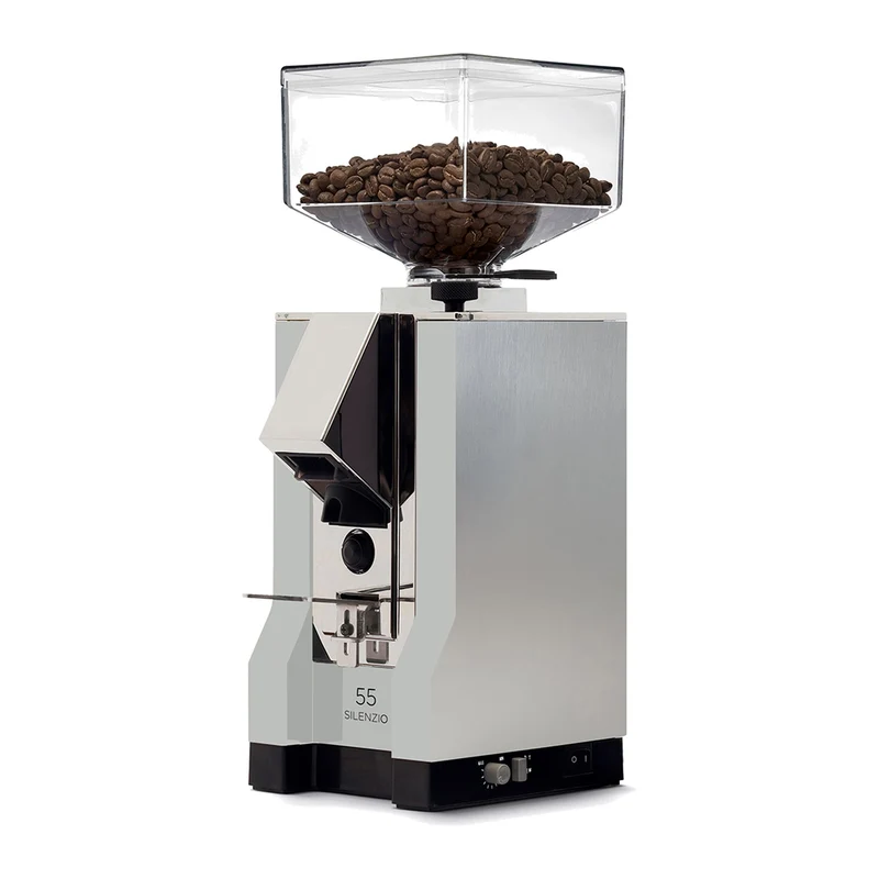 Eureka Mignon SILENZIO - 55 mm Mahlscheiben, Timer Kaffeemühle Espressomühle