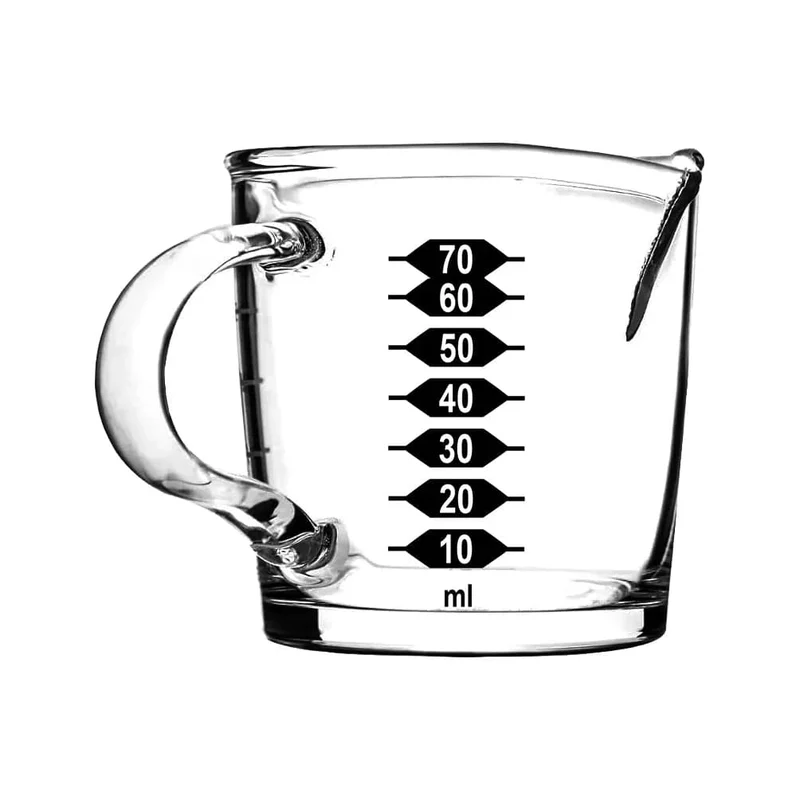 Espresso Shotglas Doppel-Auslauf - für Doppio