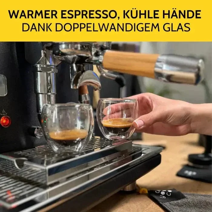 Latte Macchiato Gläser Doppelwandig 2er Pack 300 ml von COYOOCO