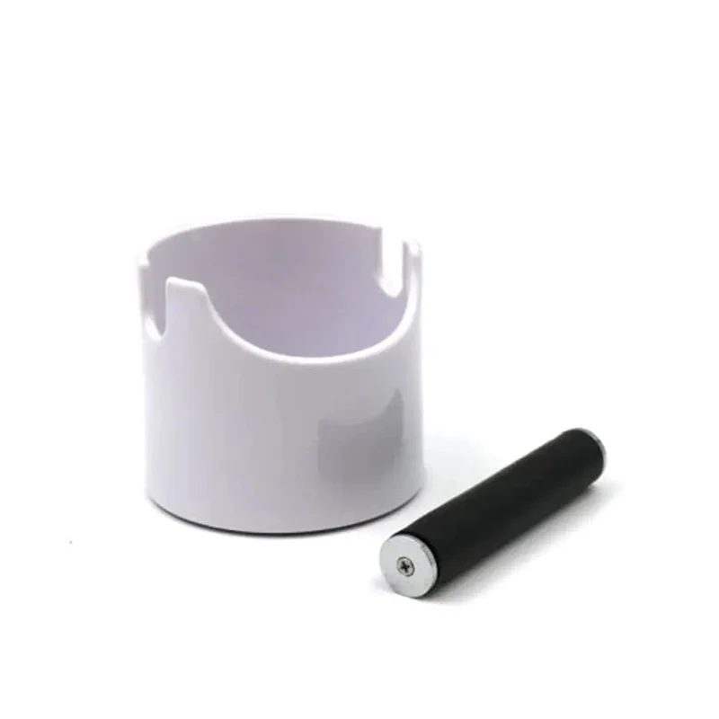 RHINOWARES Abschlagbehälter weiß - Mini Coffee Waste Bin