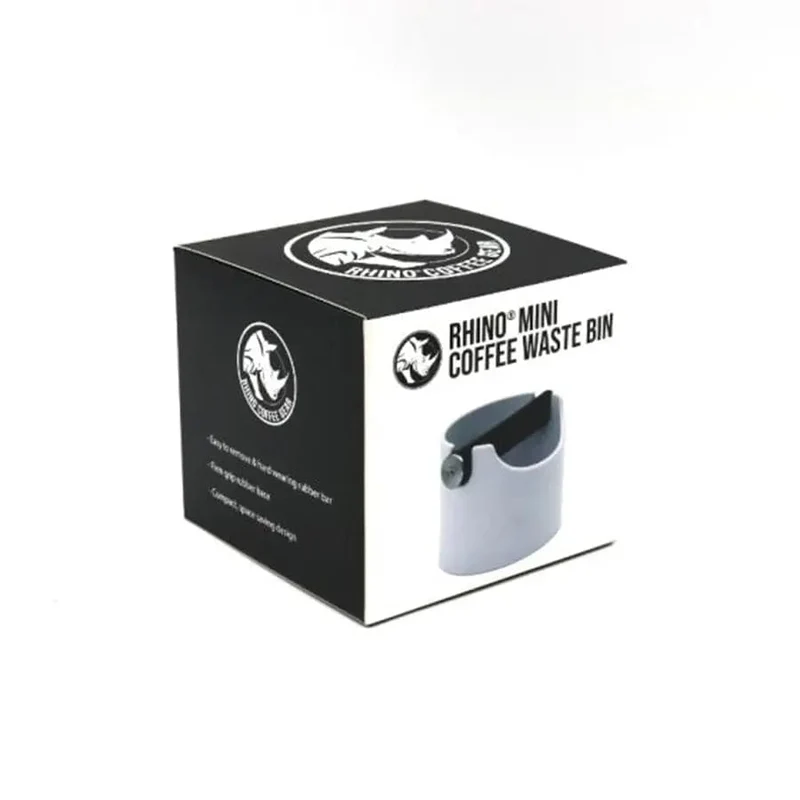 RHINOWARES Abschlagbehälter weiß - Mini Coffee Waste Bin