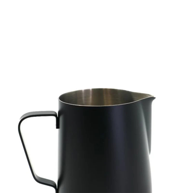 RHINOWARES Milchkännchen Classic 360, 450, 600 ml Edelstahl oder Schwarz