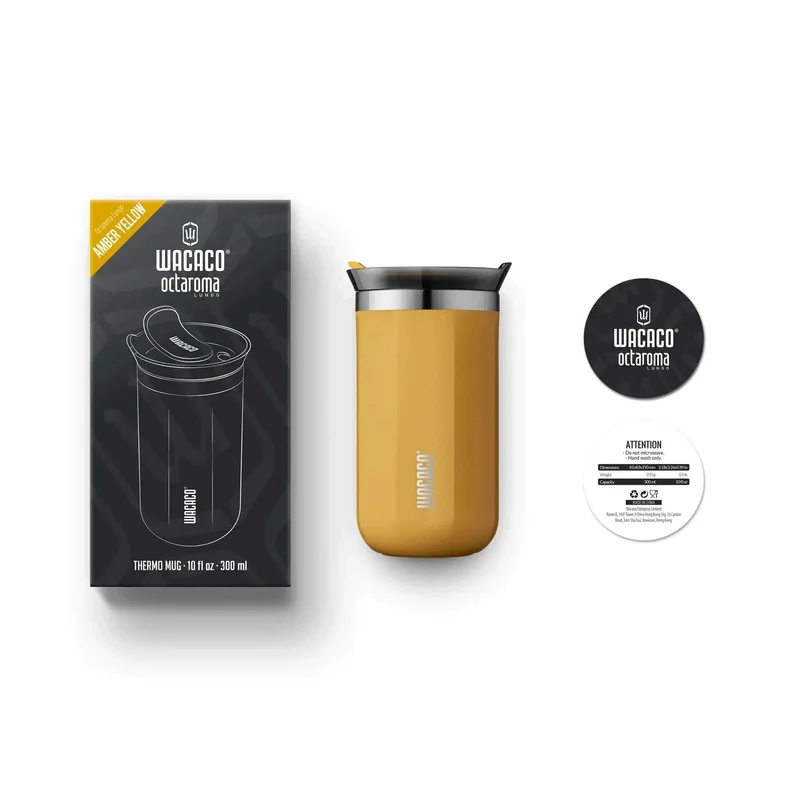 WACACO Octaroma - Vakuum-Isolierter Kaffeebecher für unterwegs