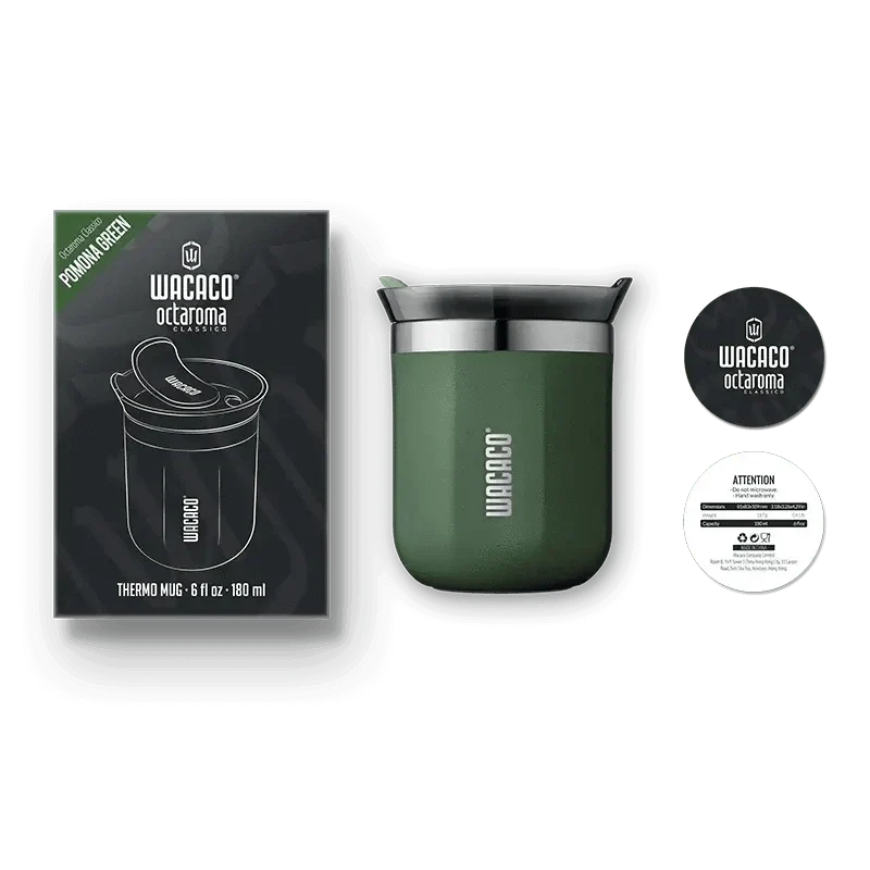 WACACO Octaroma - Vakuum-Isolierter Kaffeebecher für unterwegs
