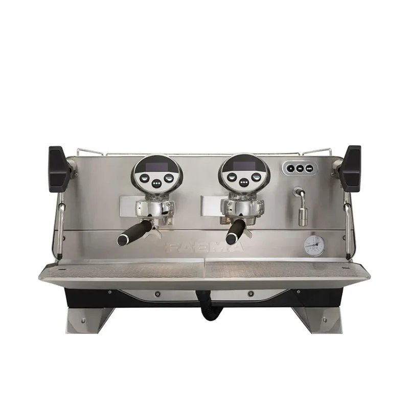 Faema President GTI A/2 - 2 Group Commercial Espresso Machine with Auto Steam