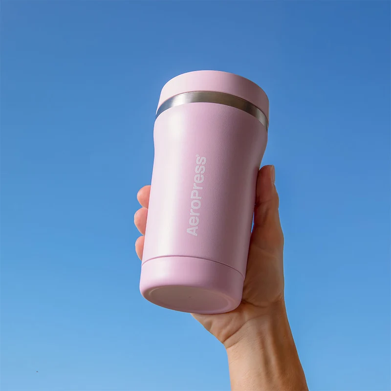 AeroPress Coffee Maker Go – Kompakte Kaffeepresse für perfekten Genuss unterwegs inklusive 100 Filter