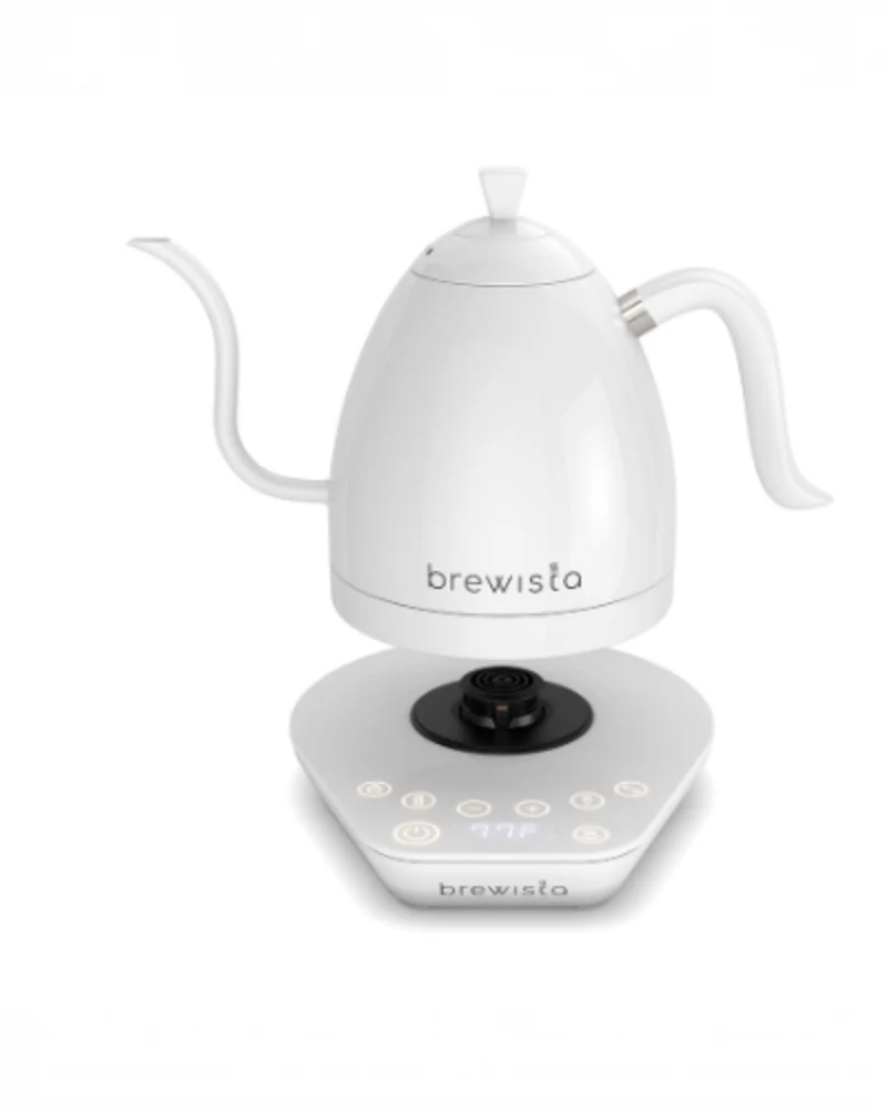 Brewista Artisan 1.0L Gooseneck Variable Kettle - White/White