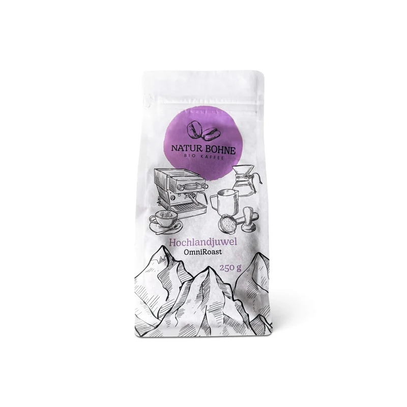 Hochlandjuwel Bio Kaffee Äthiopien Guji, Natural