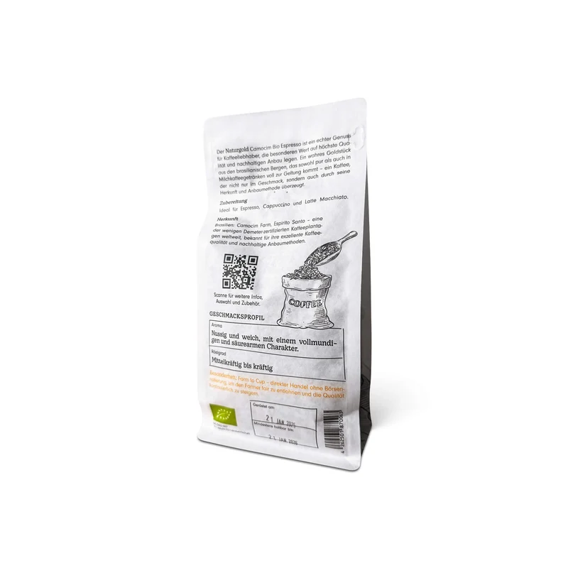 Naturgold Demeter Espresso, Fazenda Camocim Brasilien