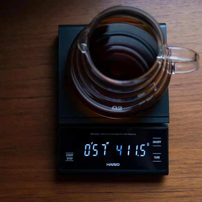 Hario Drip Scale - Waage mit Timer - Neue Version