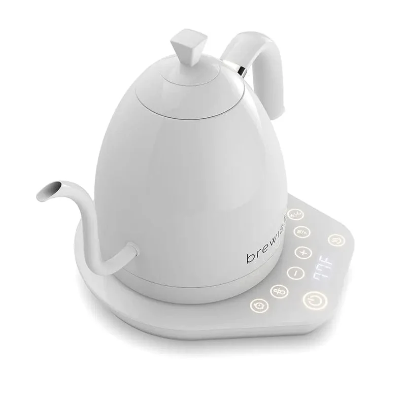 Brewista Artisan 1.0 L Gooseneck Variable Kettle - Weiß/Weiß - Wasserkocher