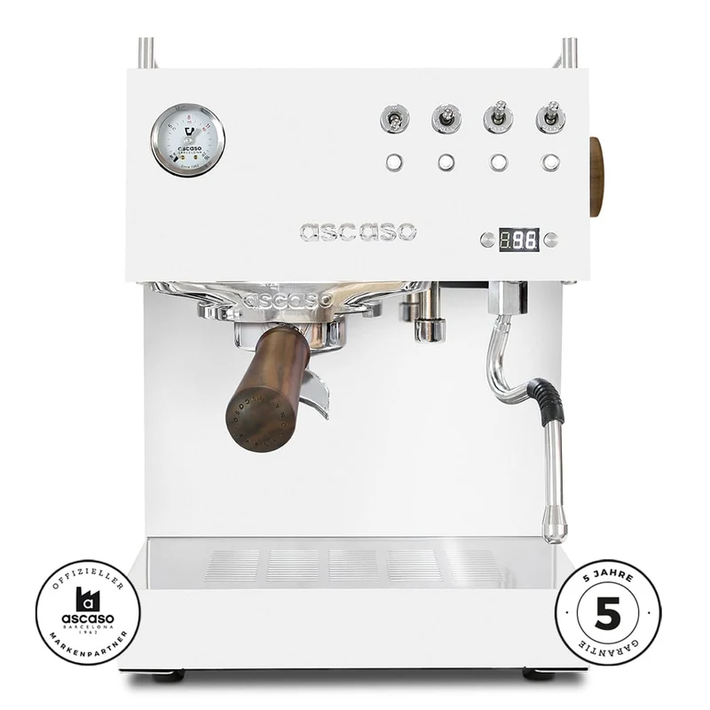 Ascaso Steel DUO PID V3 | Schwarz Chrom oder Weiß | Version 2026