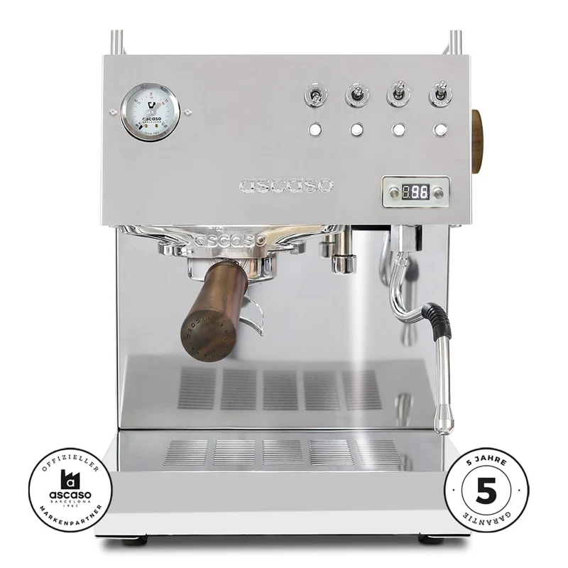 Ascaso Steel DUO PID V3 | Schwarz Chrom oder Weiß | Version 2026