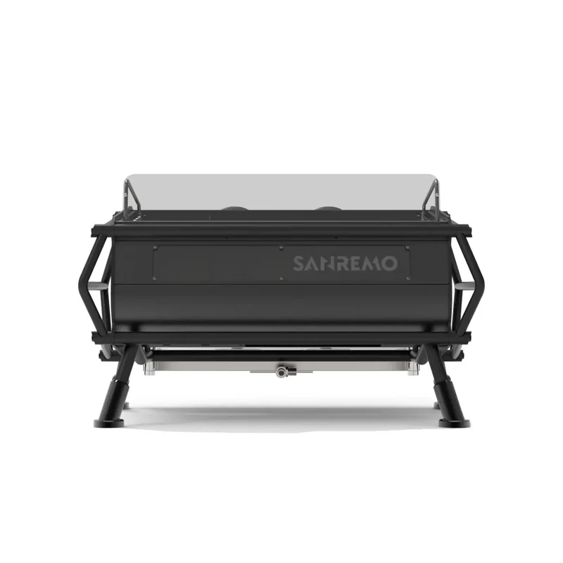 Sanremo Cafe Racer Naked (Black/Black) 2 Group Commercial Espresso Machine