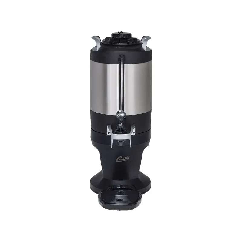 Wilbur Curtis 1.5 Gal. Insulated Dispenser with Sight Glass and Wide Mouth Lid