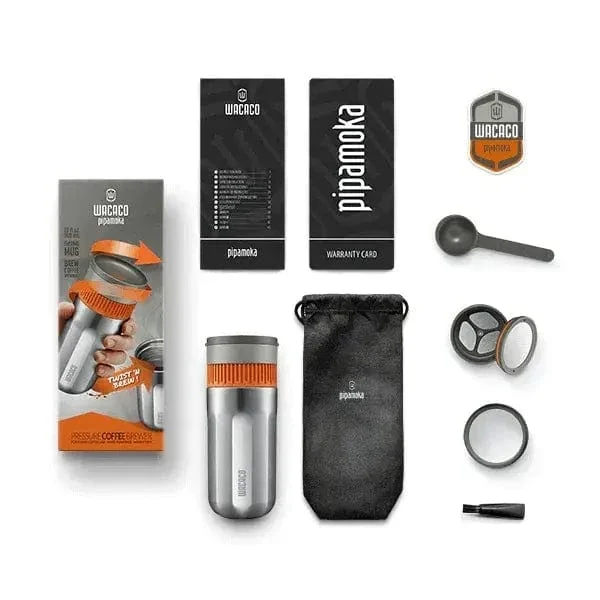 WACACO Pipamoka To-Go Kaffeemaschine mit Druck