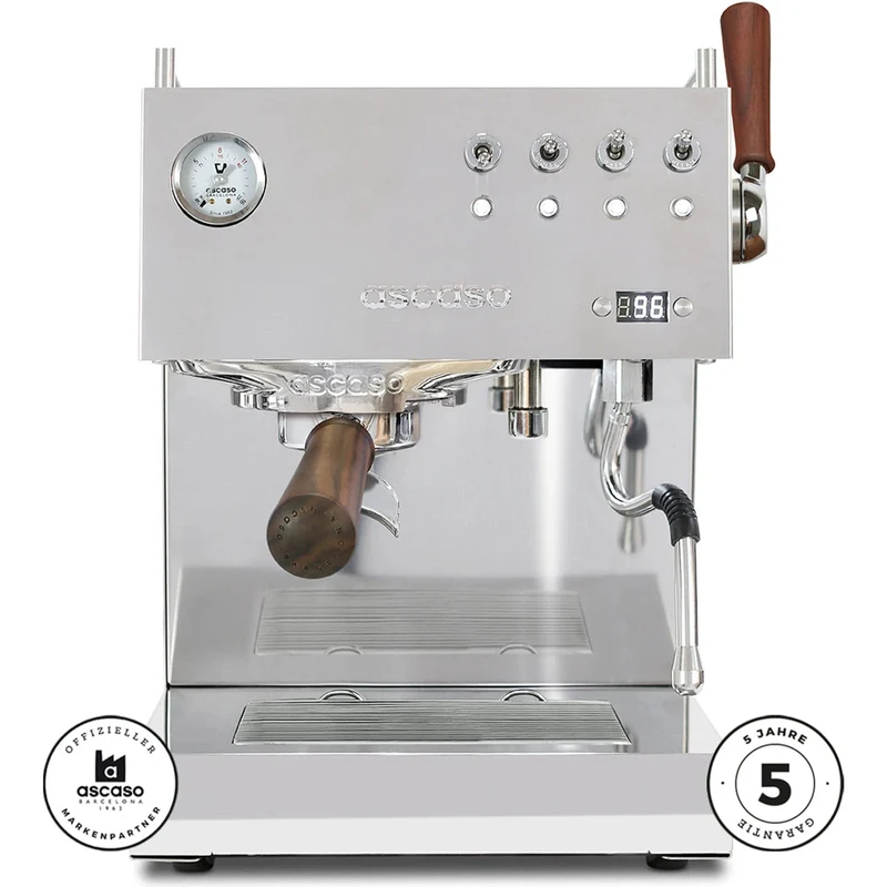 Ascaso Steel DUO PLUS V3 – Dual-Thermoblock, PID, Profi-Features
