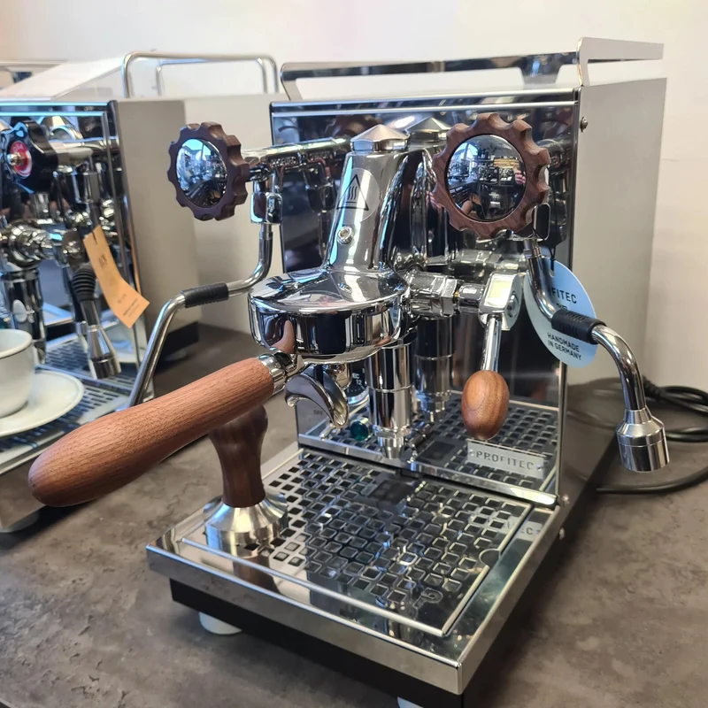 Brewspire Holz Nachrüstset für Profitec Pro 400 mit Drehrad